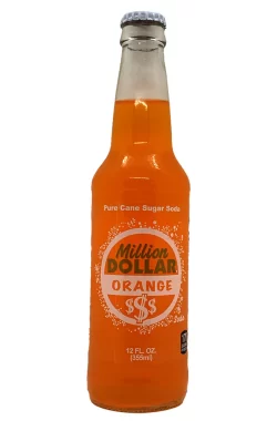 Orange Bottled Soda