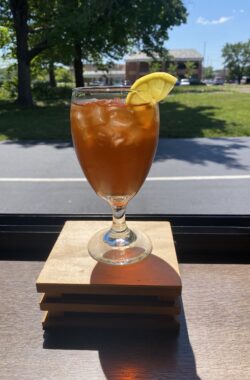 Sweetened Raspberry Iced Tea